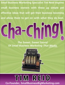 Tim Reid Marketing Book Cha-Ching