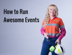 how to run an event