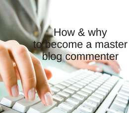 how to leave blog comments