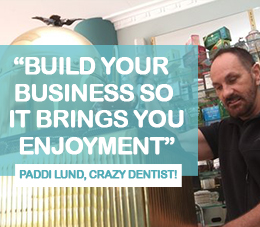 Paddi Lund of Crazy Dentist on Small Business Big Marketing