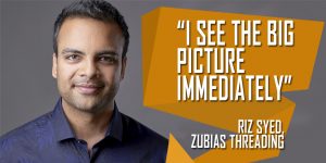 Riz Syed of Zubias Threading on Small Business Big Marketing Podcast
