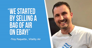 Troy Paquette of Vitality Air on Small Business Big Marketing Show