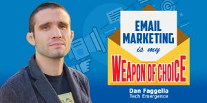Dan Faggella on Episode 412 of Small Business Big Marketing Show