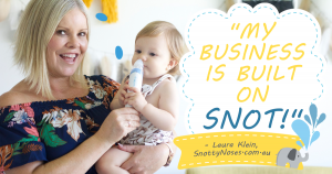 Snotty Noses founder Laura Klein on Small Business Big Marketing Show