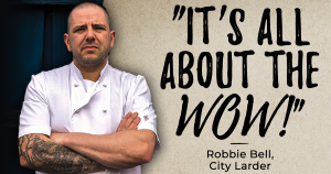 Robbie Bell wholesales pates and terrines to businesses around the country, whilst maintaining a 5-star service level he learnt in fancy restaurants.