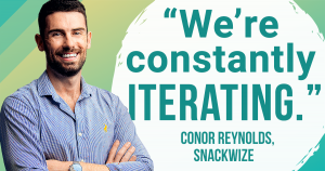 Snackwize founder Conor Reynolds thinks it’s time we all ate better at work. So he’s created a business that helps us do exactly that.