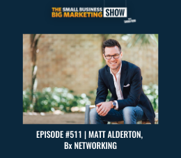 Business networking expert Matt Alderton